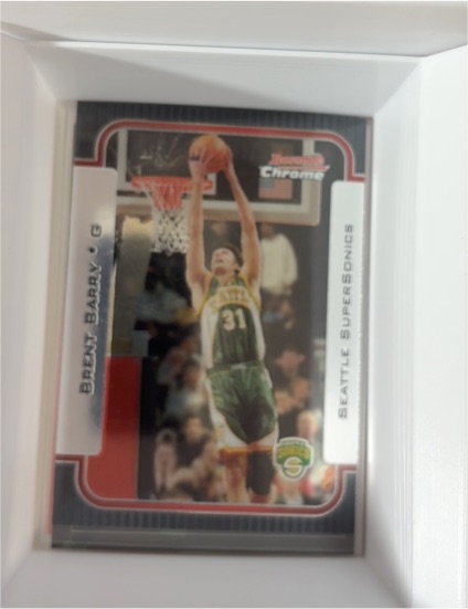 2003-04 Bowman Chrome #29 Brent Barry — front