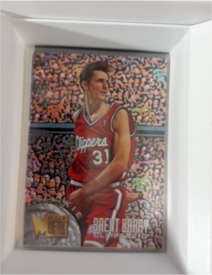 1995-96 Fleer Metal #157 Brent Barry — front