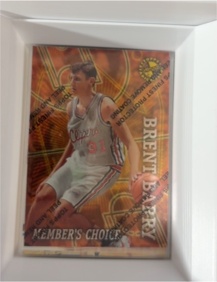 1995-96 Topps Stadium Club Members Only #50 Brent Barry — front