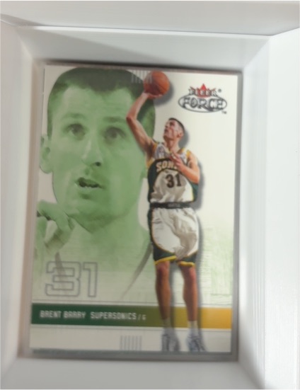 2001-02 Fleer Force #140 Brent Barry — front