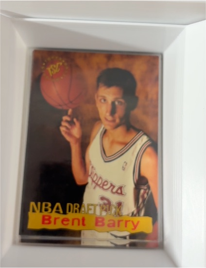 1995-96 Topps Stadium Club NBA Draft Picks #15 Brent Barry — front