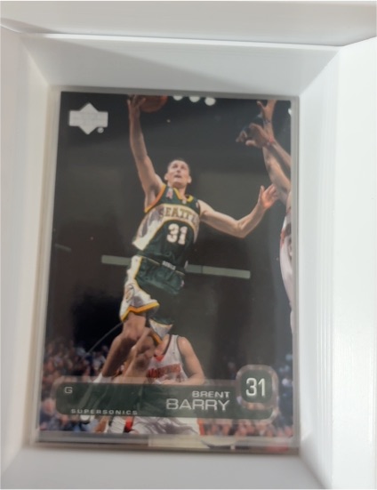 2002 Upper Deck #158 Brent Barry — front