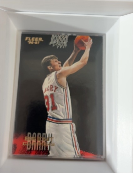1996-97 Fleer #48 Brent Barry — front