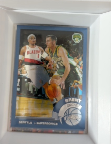 2002-03 Topps Chrome #67 Brent Barry — front