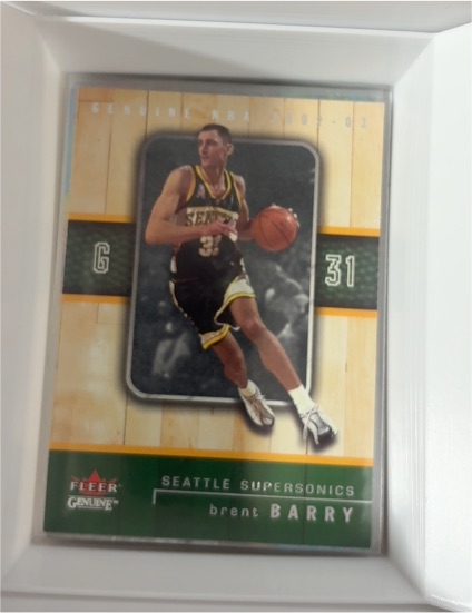 2002-03 Fleer Genuine #31 Brent Barry — front