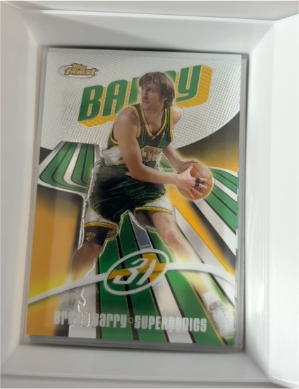 2002-03 Topps Finest #70 Brent Barry — front