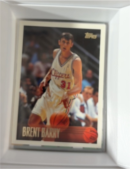1996-97 Topps #60 Brent Barry — front