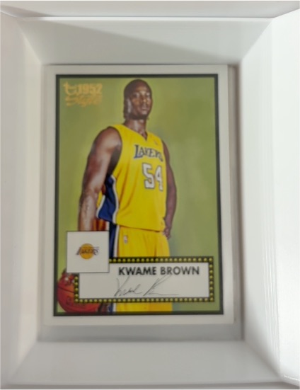 2005-06 Topps 1952 Style #116 Kwame Brown — front