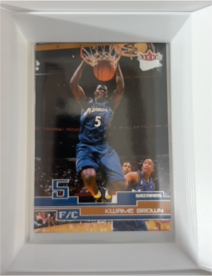 2001-02 Fleer #5 Kwame Brown — front