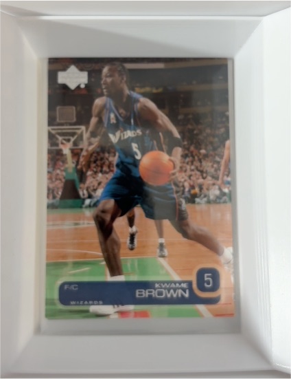 2001-02 Upper Deck #398 Kwame Brown — front