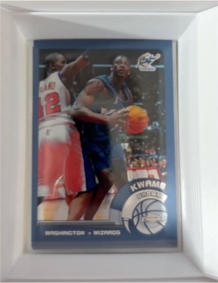 2002-03 Topps Chrome #63 Kwame Brown — front