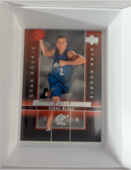 2003-04 Upper Deck Rookie Exclusives #29 Steve Blake — front