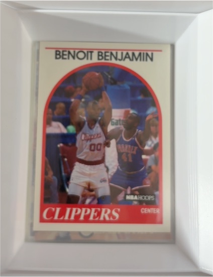 1989-90 NBA Hoops #114 Benoit Benjamin — front