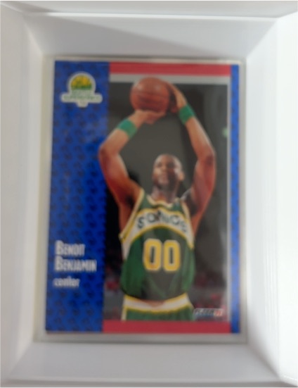 1991-92 Fleer #189 Benoit Benjamin — front