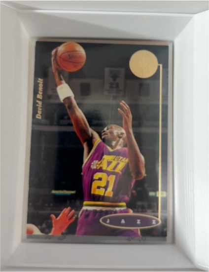 1994-95 SP Championship #128 David Benoit Utah Jazz — front