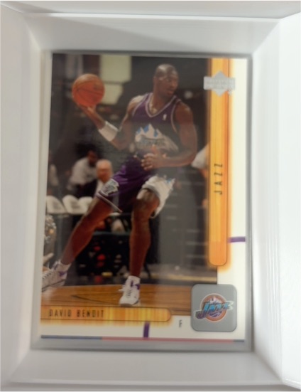 2001-02 Upper Deck #172 David Benoit — front