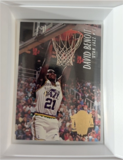 1994-95 Fleer Ultra #182 David Benoit Utah Jazz — front