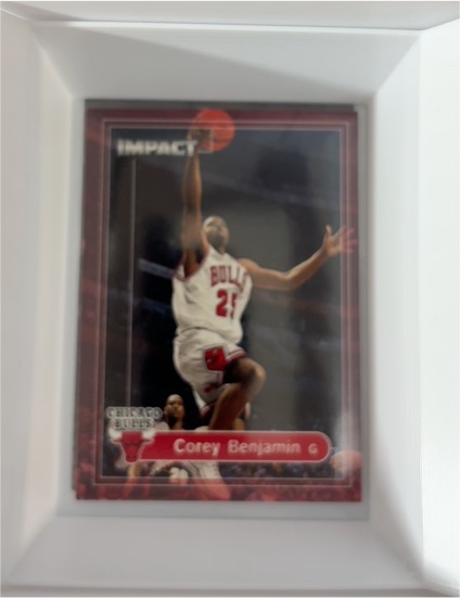 1999 SkyBox Impact #67 Corey Benjamin — front