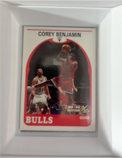 1999 Hoops Decade #170 Corey Benjamin Chicago Bulls — front
