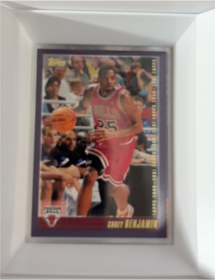 2000-01 Topps #86 Corey Benjamin — front