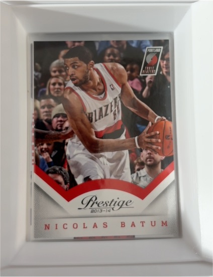 2013-14 Panini Prestige #12 Nicolas Batum — front