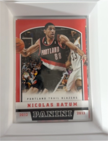 2012-13 Panini #129 Nicolas Batum — front