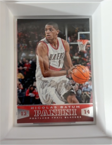 2013-14 Panini #13 Nicolas Batum — front
