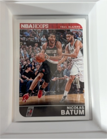 2014-15 Panini NBA Hoops #56 Nicolas Batum — front