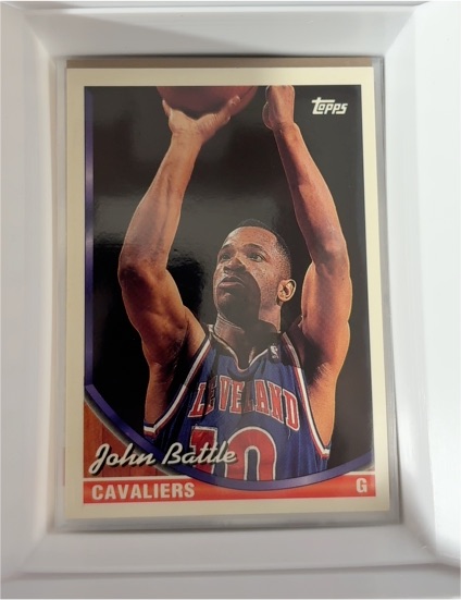 1993-94 Topps #108 John Battle — front