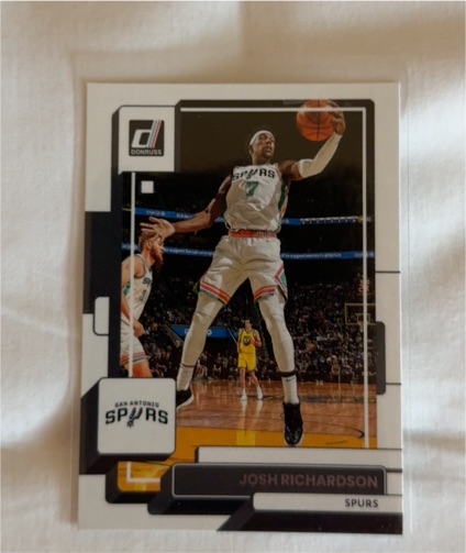 2022 Donruss #168 Josh Richardson — front