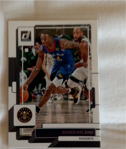 2022-23 Panini Donruss #93 Bones Hyland Denver Nuggets — front