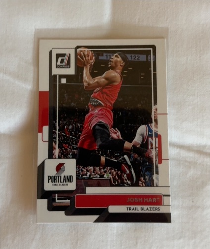 2022-23 Panini Donruss #109 Josh Hart Portland Trail Blazers — front