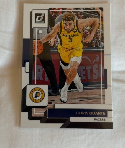 2022-23 Donruss #48 Chris Duarte — front