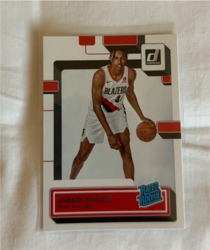 2022-23 Donruss #249 Jabari Walker — front