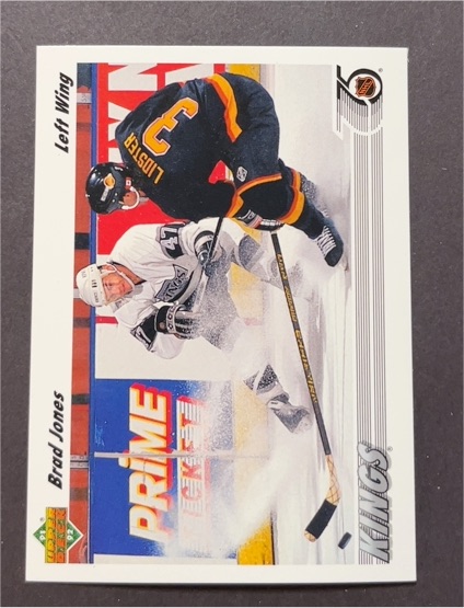 1991-92 Upper Deck #304 Brad Jones — front