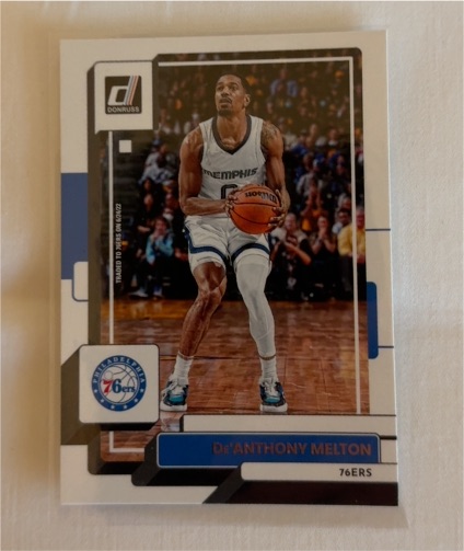 2022-23 Donruss #22 De'Anthony Melton Philadelphia 76ers — front
