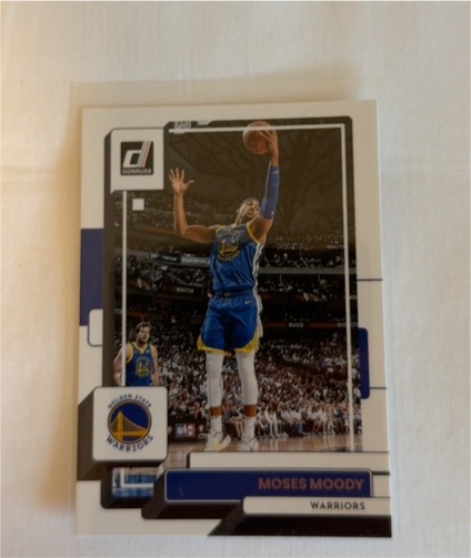 2022-23 Donruss #180 Moses Moody — front