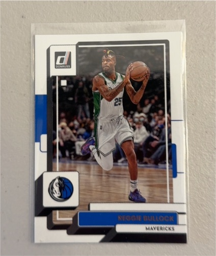 2022-23 Donruss #183 Reggie Bullock Dallas Mavericks — front