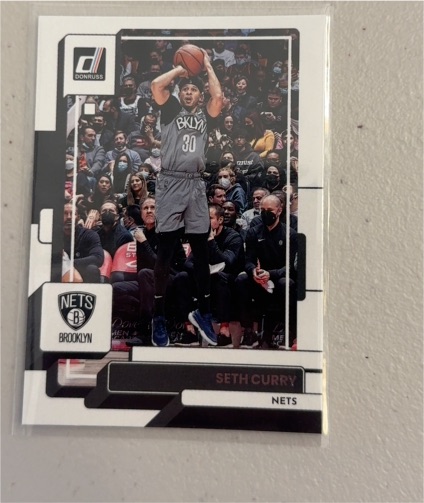 2022-23 Donruss #10 Seth Curry Brooklyn Nets — front