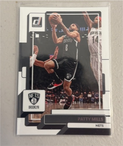 2022-23 Donruss #174 Patty Mills Brooklyn Nets — front