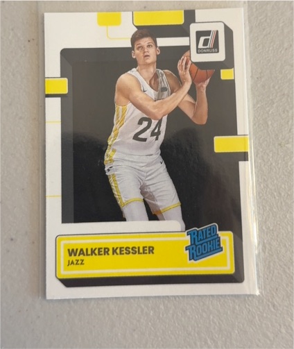 2022-23 Donruss #222 Walker Kessler — front
