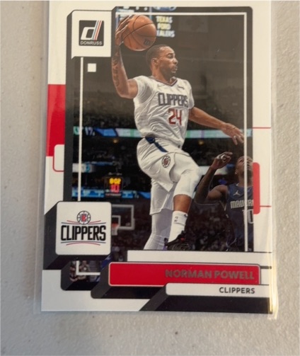 2022-23 Panini Donruss #124 Norman Powell — front
