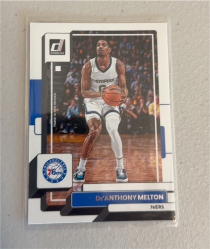 2022-23 Panini Donruss #22 De'Anthony Melton Philadelphia 76ers — front