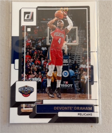 2022-23 Panini Donruss #166 Devonte' Graham — front