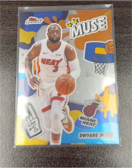 2025-26 Topps Finest #M-8 Dwyane Wade Muse — front