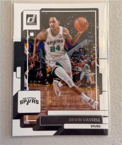 2022-23 Panini Donruss #170 Devin Vassell — front