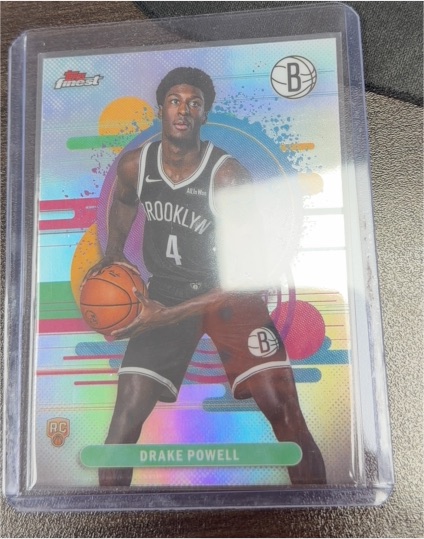 2025-26 Topps Finest #111 Drake Powell — front