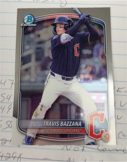 2025 Bowman Draft Chrome #BDC-49 Travis Bazzana — front