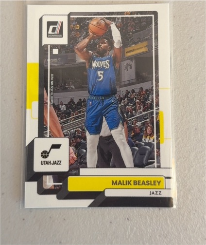 2022-23 Panini Donruss #193 Malik Beasley — front
