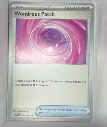 2025 Pokémon TCG #094 Wondrous Patch — front